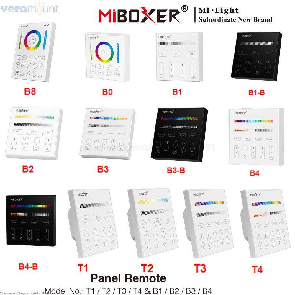 Изображение товара: MiBoxer B0 B1 B2 B3 B4 B8 T1 T2 T3 T4 M4 яркость/CT/RGB/RGBW/RGB + CCT смарт-панель дистанционное управление светодиодной лентой контроллер RGB диммер