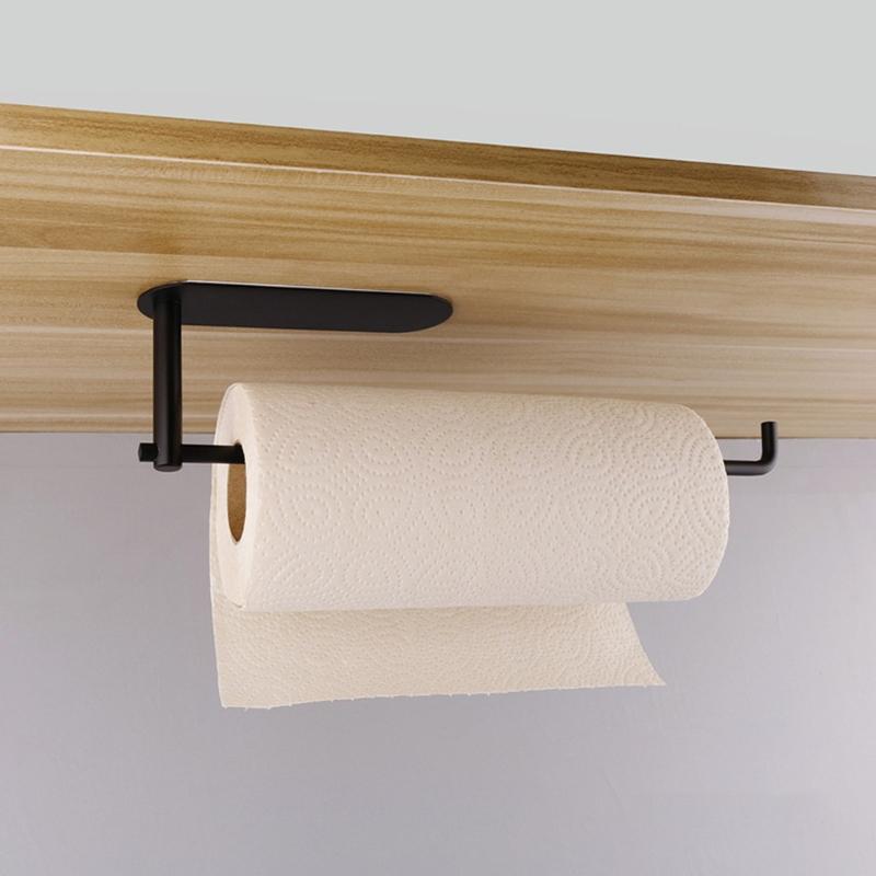 Изображение товара: Настенный рулон бумаги для ванной Полотенца стеллаж для выставки товаров Нержавеющая сталь держатель для туалетной бумаги полка