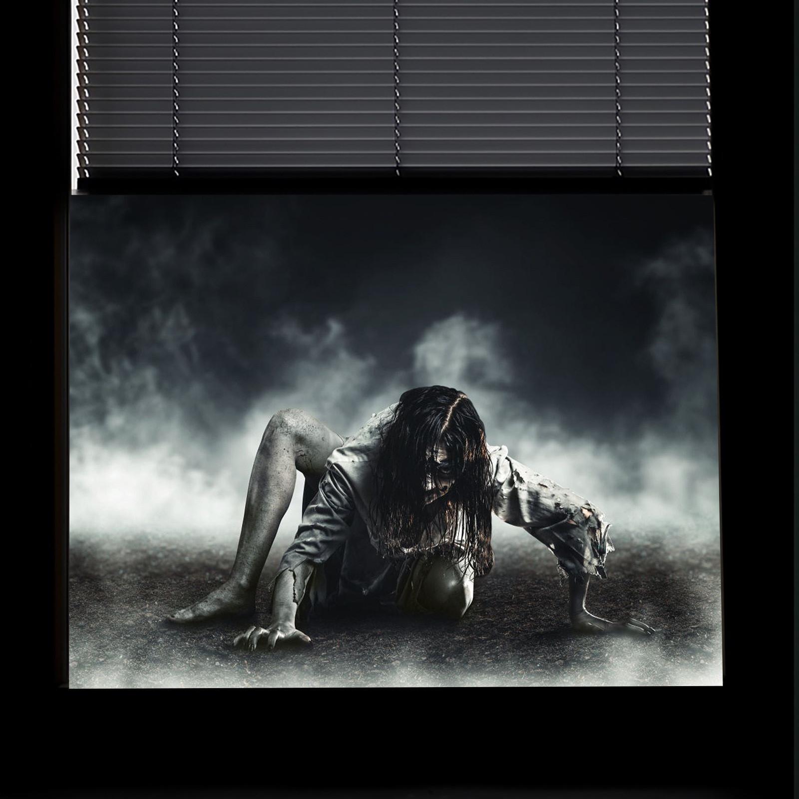 Изображение товара: KAKUDER Хэллоуин индивидуальный креативный стикер на стену 30x40 см наклейка на стену на окно s Гостиная Декоративные наклейки Прямая поставка 2020