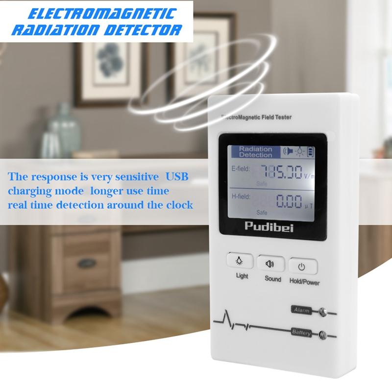 Изображение товара: Портативный портативный профессиональный EMF измеритель электрическое излучение детектор электрическое волновое тестер излучения