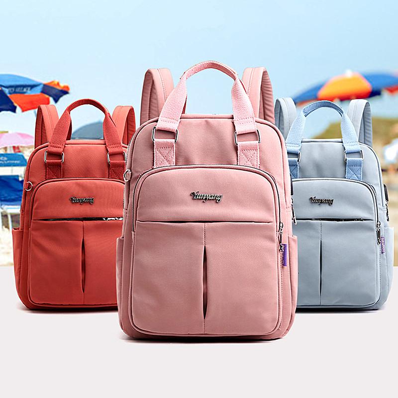 Изображение товара: Женские дизайнерские рюкзаки, вместительный дорожный ранец на плечо для женщин