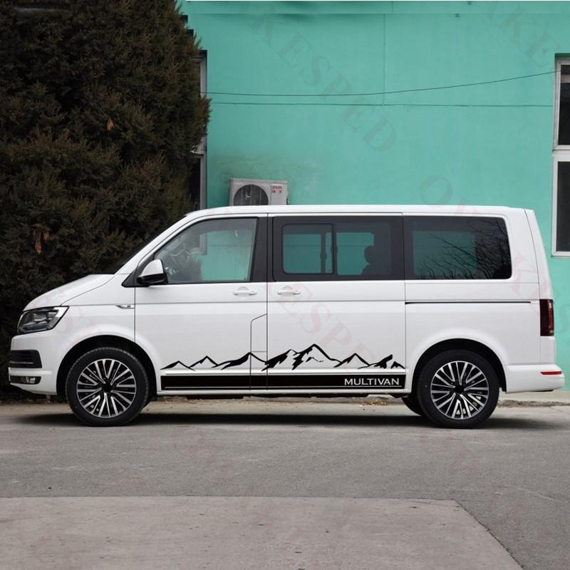 Изображение товара: Виниловая наклейка для Volkswagen Multivan T5 T6 для занятий спортом на открытом воздухе в Калифорнии