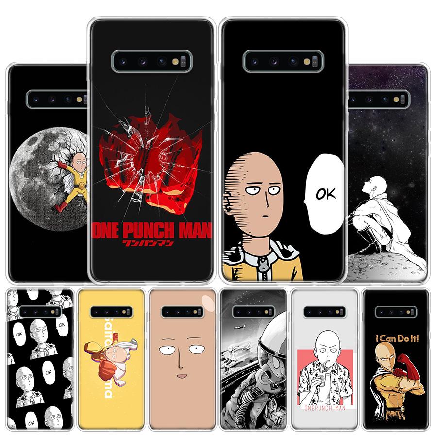 Изображение товара: Чехол с аниме One Punch Man для Samsung Galaxy A50 A70 Note 20 Ultra 10 Pro 9 8 A40 A20E A10S A6 A7 A8 A9 Plus