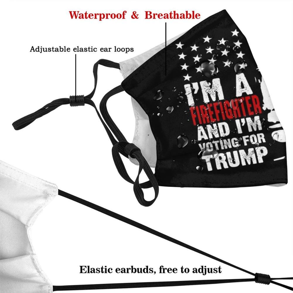 Изображение товара: Трамп пожарный голосования Трамп выборы дизайн анти-Пылевой фильтр смываемая маска для лица для Трамп пожарный