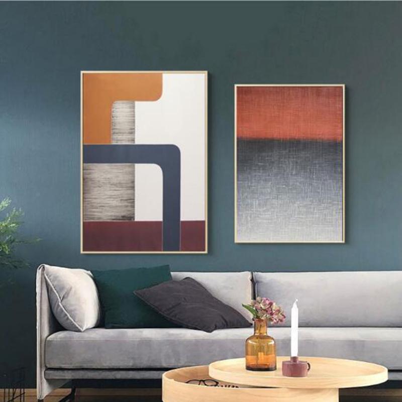 Изображение товара: Современный абстрактный геометрический постер в скандинавском стиле Печатные Картины домашний декор холст картины на стены гостиной