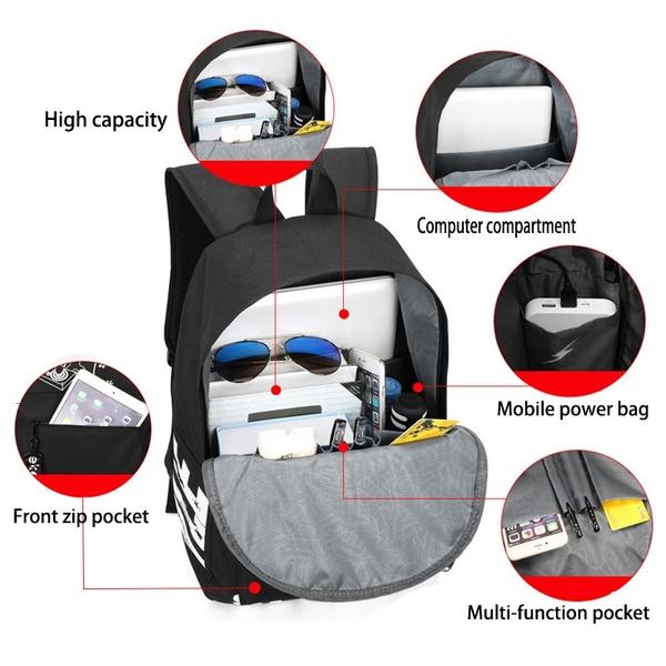 Изображение товара: Рюкзак BPZMD для диджея для подростков, школьный рюкзак для мальчиков и девочек, Мужская противокражная Usb-сумка с Usb-разъемом и защитой от кражи