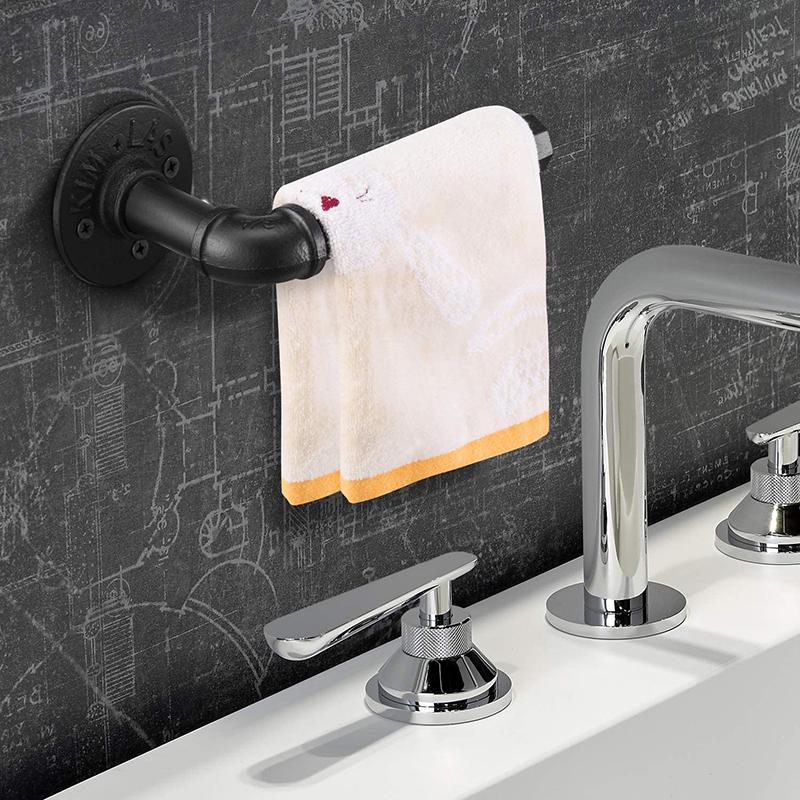 Изображение товара: 1 Набор Простой настенный держатель рулона туалетной бумаги Ванная комната кухонное полотенце стержень стеллаж для хранения