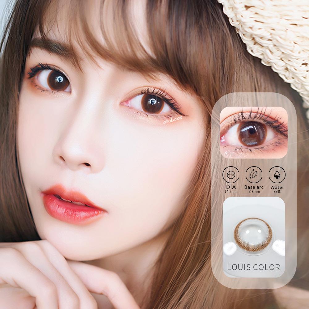 Изображение товара: OVOLOOK-2pcs цветные линзы для контактные линзы для глаз, 6 тонов для глаз