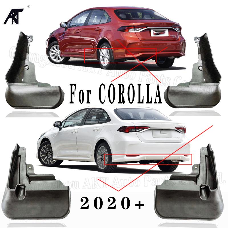 Изображение товара: Брызговики литые для Toyota corolla Sports 2019 2020, передние и задние брызговики
