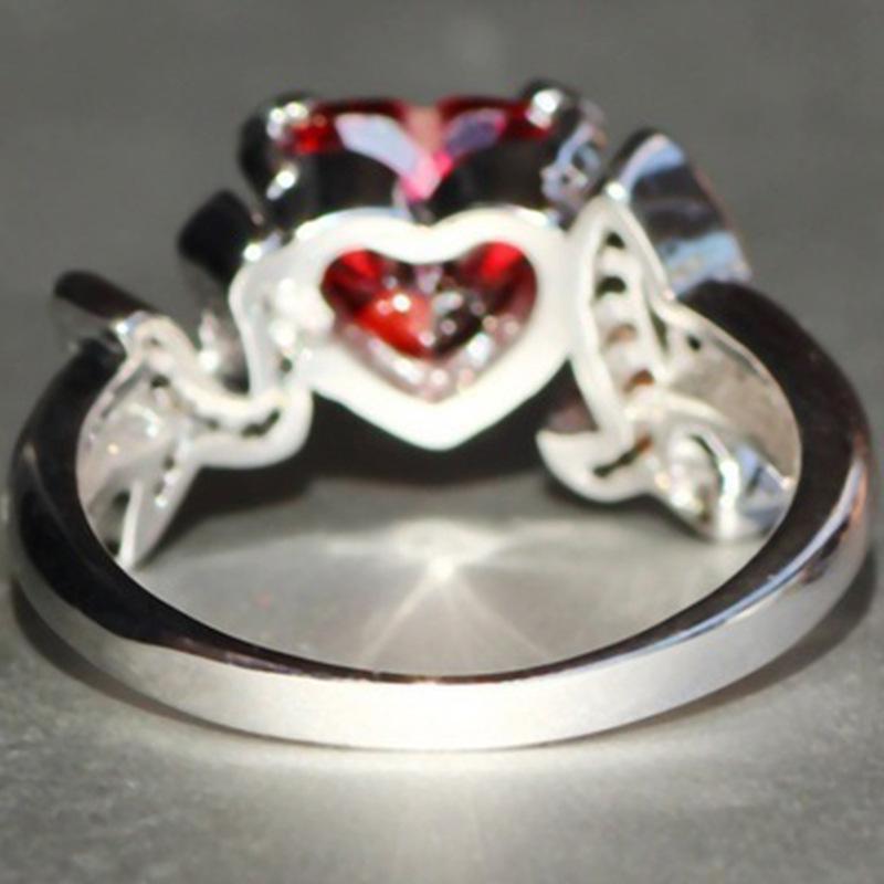 Изображение товара: Кольцо женское Milangirl, с цирконом, в форме сердца