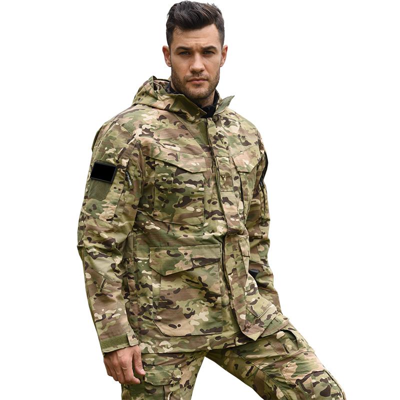 Изображение товара: 2022 военная куртка, тактическое охотничье пальто, боевая униформа, охотничья одежда, армейская одежда, куртки для рыбалки/треккинга