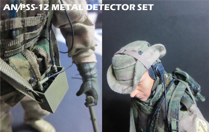 Изображение товара: 1 / 6 весы AN/PSS-12 детектор металла американские военные инструменты Пластик модель для детей возрастом от 12 