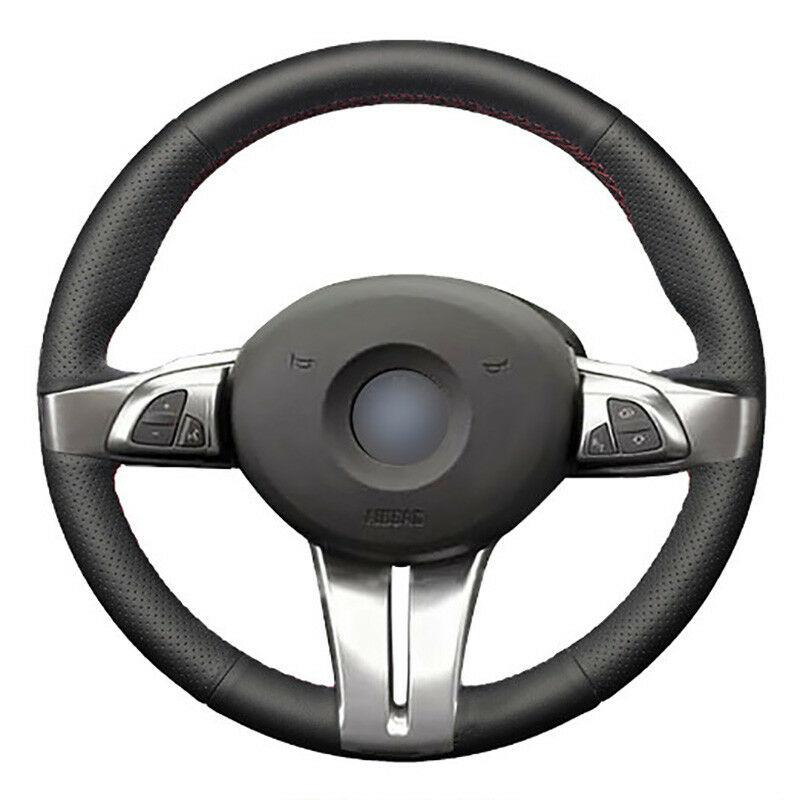 Изображение товара: Для BMW Z4 E85 2003-2006 Топ кожаное рулевое колесо ручная вышивка крестом на Обёрточная Бумага Обложка