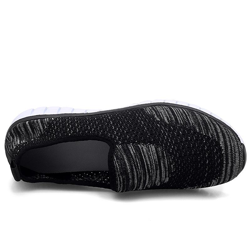 Изображение товара: Мужские сетчатые кроссовки, дышащие лоферы, повседневная обувь для вождения, модные сандалии, 2019
