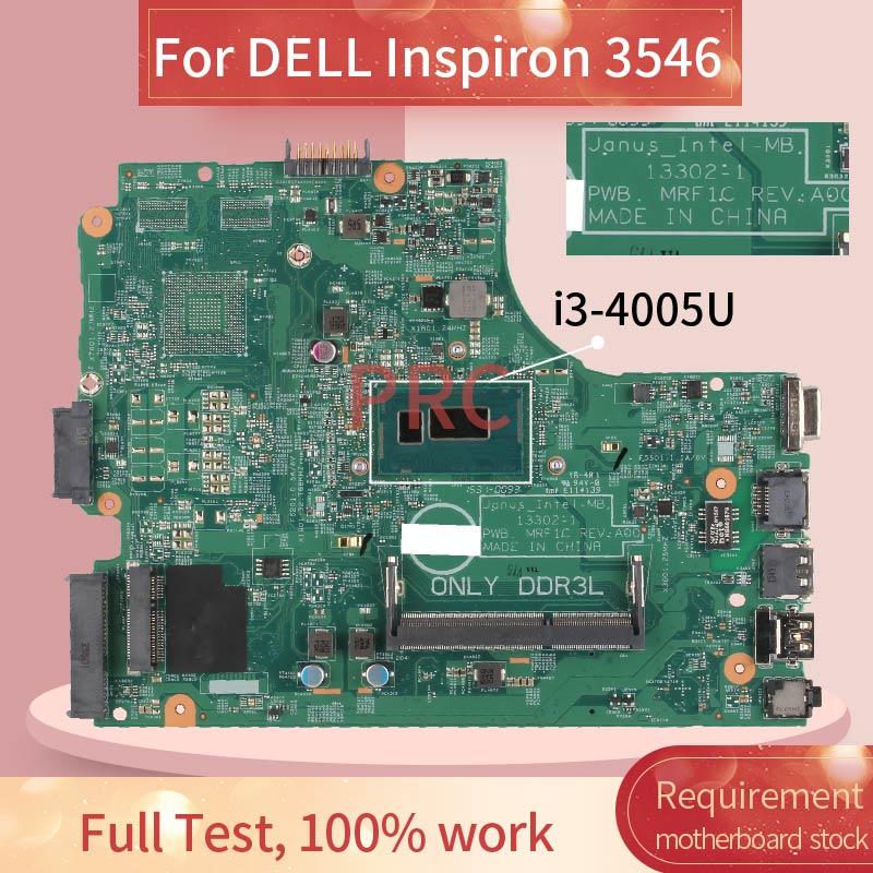 Изображение товара: CN-01NR96 01NR96 для DELL Inspiron 3546 материнская плата для ноутбука 13302-1 SR1EK DDR3 Материнская плата для ноутбука