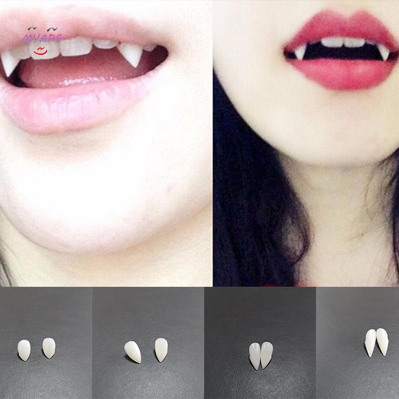 Изображение товара: Косплей Костюм вампира, оборотня, клыки, искусственные зубы, 1 пара