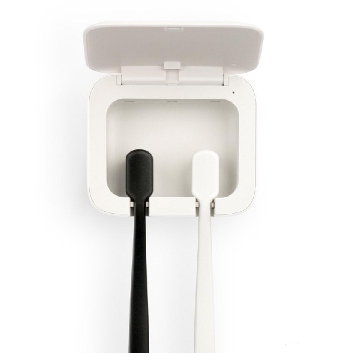 Изображение товара: УФ-светильник, стерилизатор для зубных щеток, держатель для зубных щеток, зарядка от USB, ультрафиолетовая зубная щетка, коробка для дезинфекции, антибактериальный
