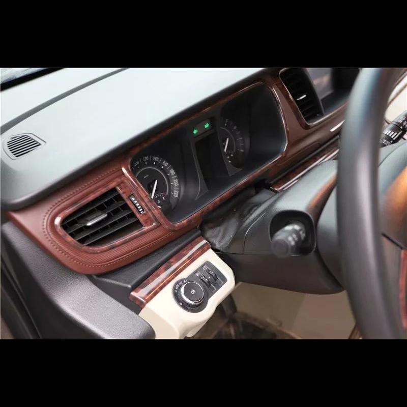 Изображение товара: Для Buick GL8 2014-2018 левосторонний привод 2 шт. углеродное волокно ABS автомобильный Кондиционер вентиляционное отверстие крышка отделка Стайлинг автомобиля
