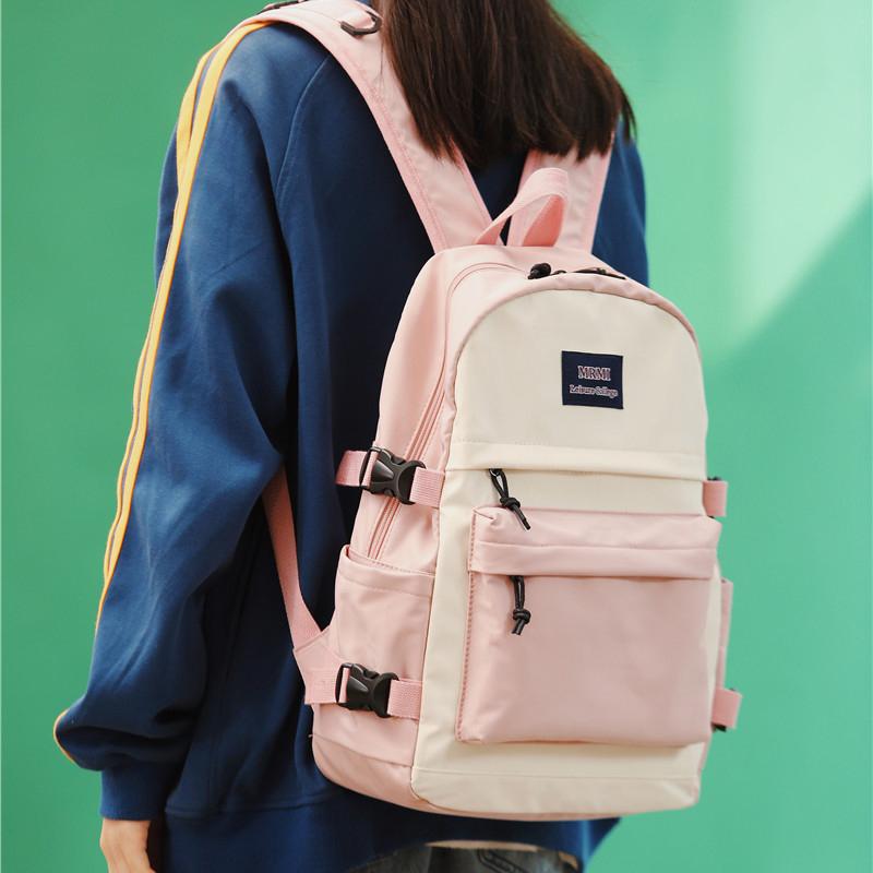 Изображение товара: Вместительный женский рюкзак, модная школьная сумка, женский рюкзак для учеников Старшей школы и колледжа