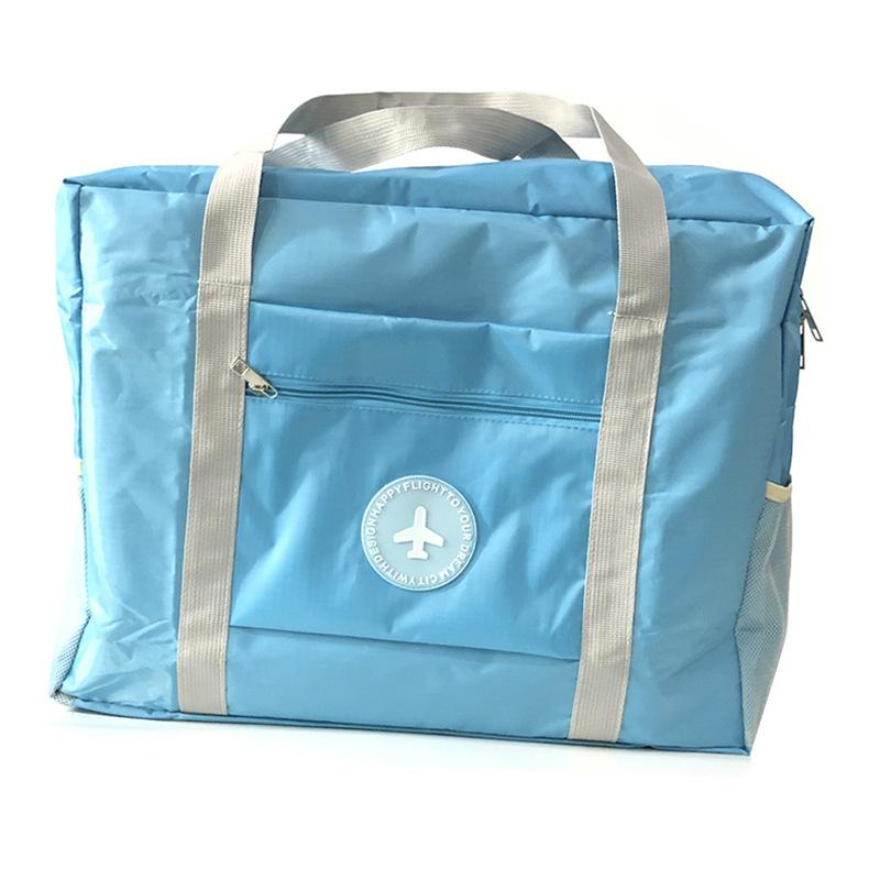 Изображение товара: Сумка для путешествий, дорожная сумка для путешествий, переносная сумка для посадки, сумка на колесиках, чехол-сумка большой вместимости, складная сумка из ткани Оксфорд