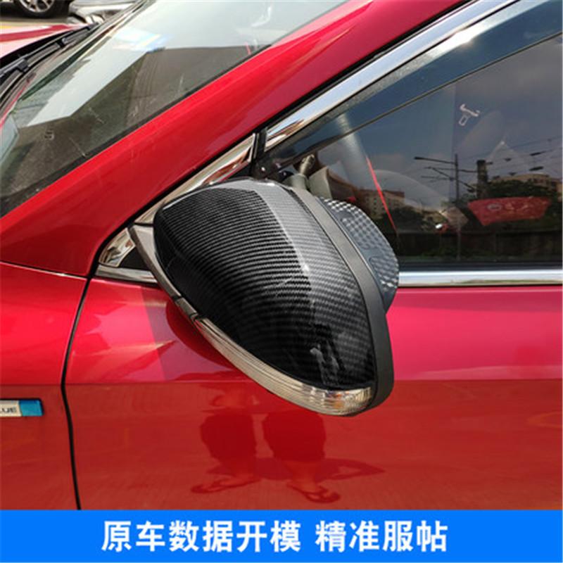 Изображение товара: Хромированный чехол для зеркала заднего вида из АБС-пластика, украшение для зеркала заднего вида для MG ZS 2017-2020, Стайлинг автомобиля