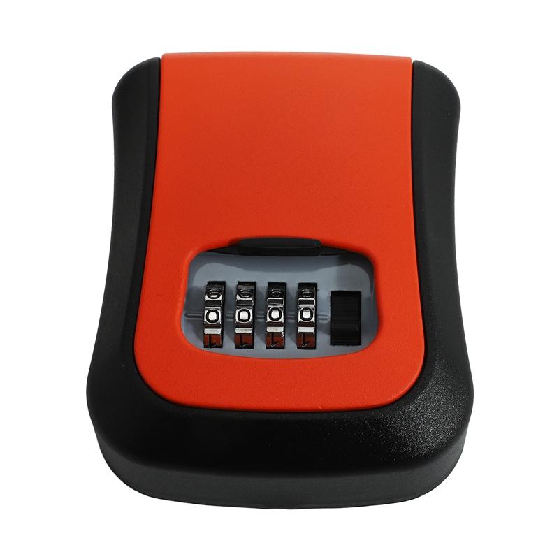 Изображение товара: Ящик для ключей с паролем замок коробка настенный Магнитный брелок для ключей из цинкового сплава коробка всепогодный 4 цифры по ценам от производителя Комбинации Сейф для хранения ключей