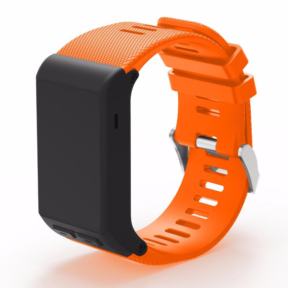 Изображение товара: Цветной мягкий силиконовый сменный ремешок для Garmin vivoactive HR спортивный браслет для Garmin vivoactive HR умные часы