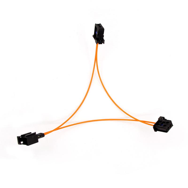 Изображение товара: AUX автомобильный волоконно-оптический декодер коробка усилитель адаптер волоконно-оптический кабель