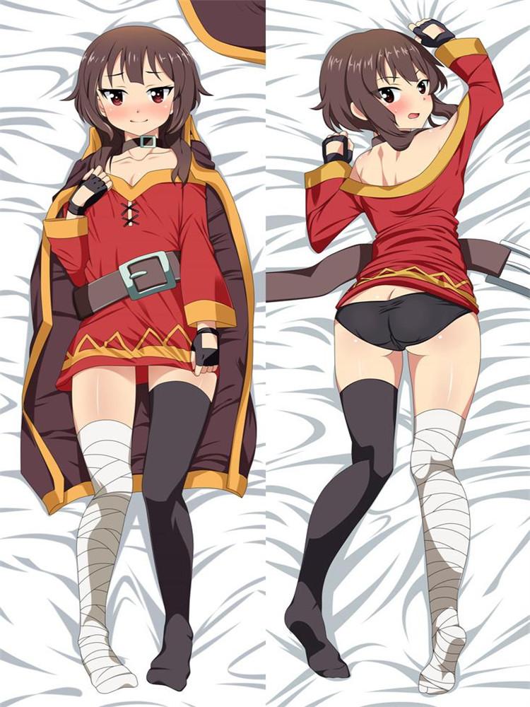 Изображение товара: Японское аниме Coscase Megumin Dakimakura Kono Subarashii Sekai ni Shukufuku wo! Чехол-наволочка для подушки