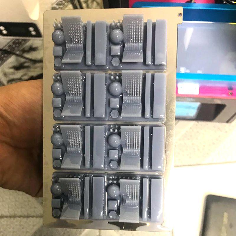 Изображение товара: Новая гибкая пластина для полимерных принтеров 196x126 мм, съемный пружинный стальной лист + магнитное основание для Elegoo Saturn V2