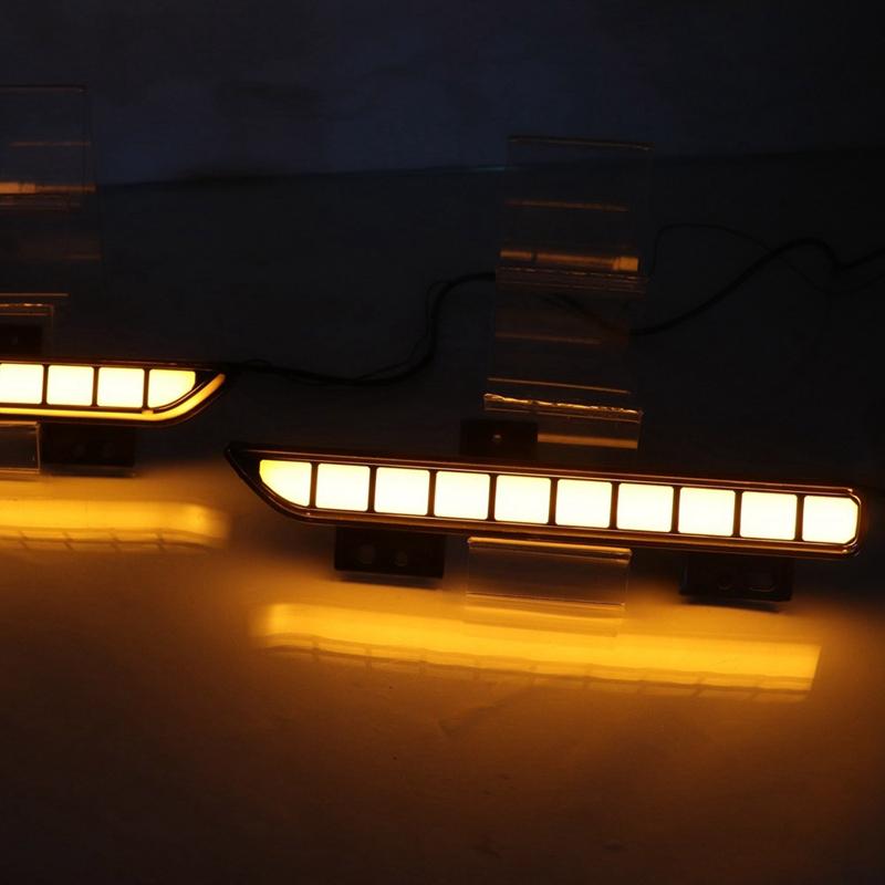 Изображение товара: Автомобильный задний бампер светильник, модифицированный ходовой светильник, тормозной светильник, задний светильник, указатель поворота для Ford Raptor F150 2016-2018