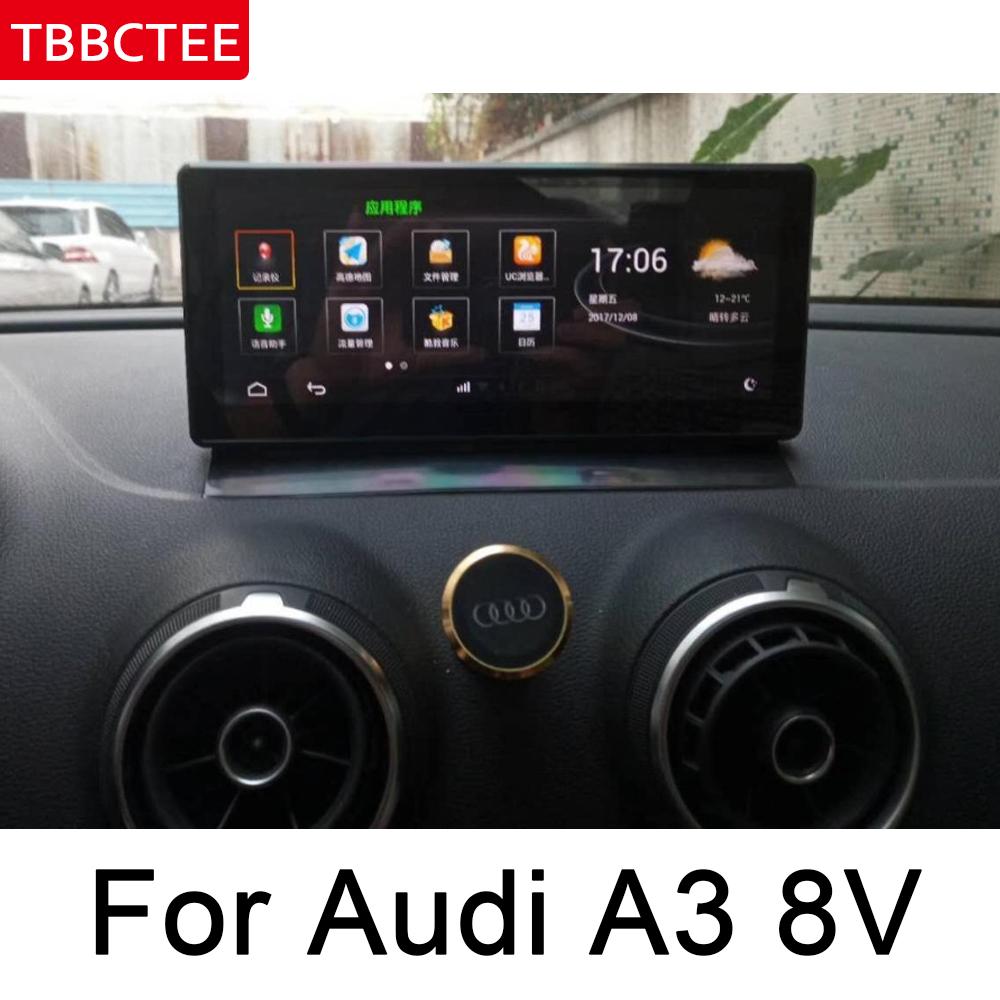 Изображение товара: Автомагнитола для Audi A3, 8 в, 2014 ~ 2017 MMI, HD экран, стерео, Android, GPS, навигация, карта, оригинальный стиль, мультимедийный плеер, авто радио, WIFI, HD