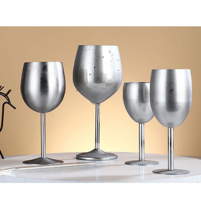 Изображение товара: 2 шт., стаканы для вина, из нержавеющей стали