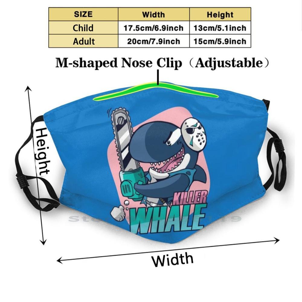 Изображение товара: Косатка дизайн анти-Пылевой фильтр смываемая маска для лица детская игровая Gamer видеоигры игры Ps4 Ps5 Xbox Nintendo Nes компьютерных игр геймер