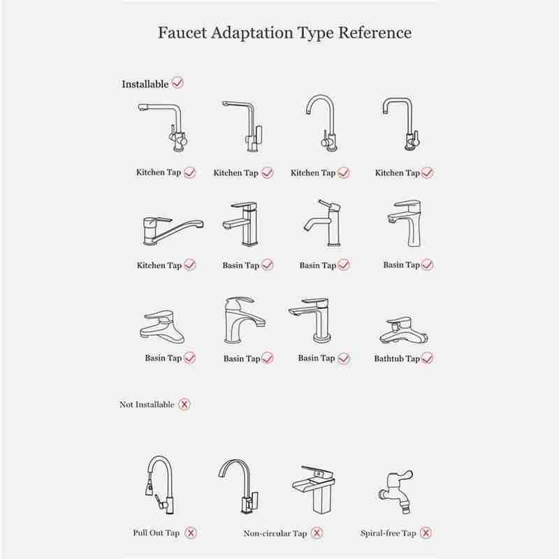 Изображение товара: Универсальный кухонный кран кухонный аэратор Ванная комната Стиральная машина кран фильтр брызг кухня водопроводная вода распылитель с возможностью усилитель