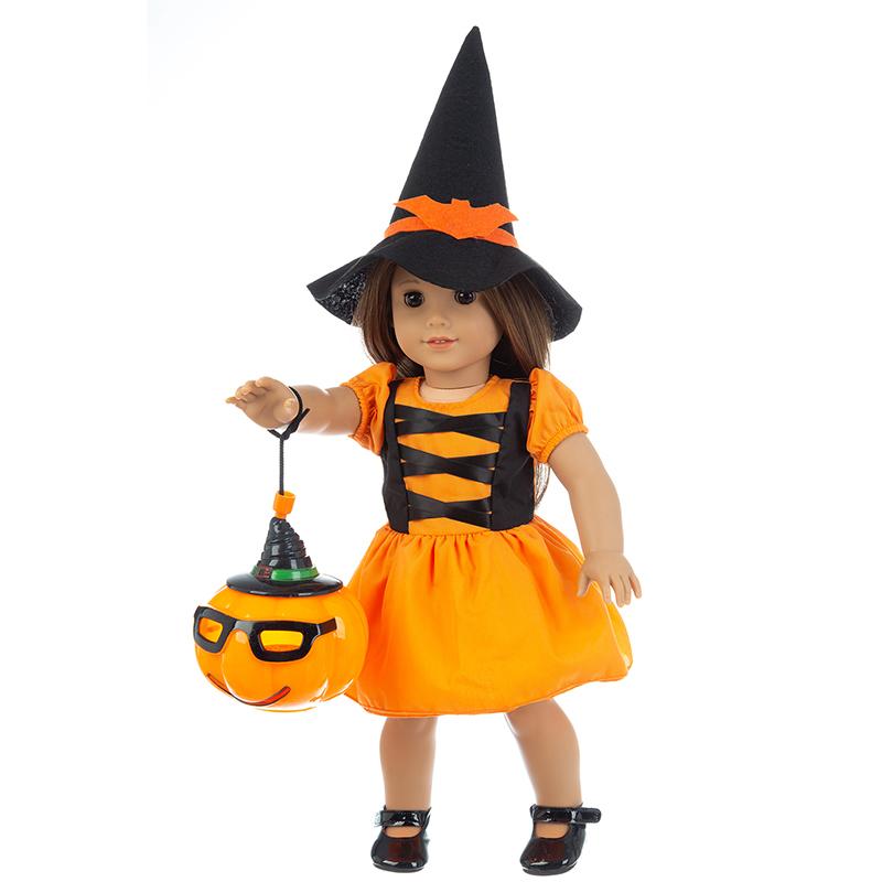 Изображение товара: Новинка 2020, костюмы на Хэллоуин для американской куклы, Одежда для кукол, 18-дюймовая кукла, рождественский подарок для девочек (продаем только одежду)