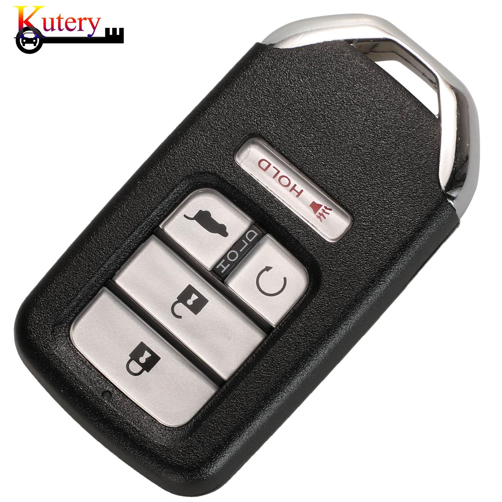 Изображение товара: Умный Автомобильный ключ Kutery для Honda Civic EX TOURING Piot CR-V 4 + 1 5 кнопок 433 МГц ID47 Chip FCCID: KR5V2X