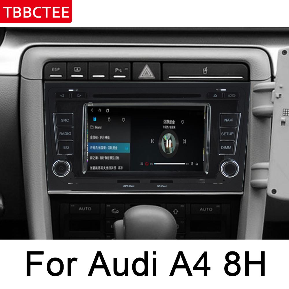 Изображение товара: Для Audi A4 S4 RS4 8E 8H 2002 2003 2004 2005 2006 2007 2008 MMI мультимедиа автомобильный dvd-плеер на основе android GPS навигационная карта Wi-Fi BT