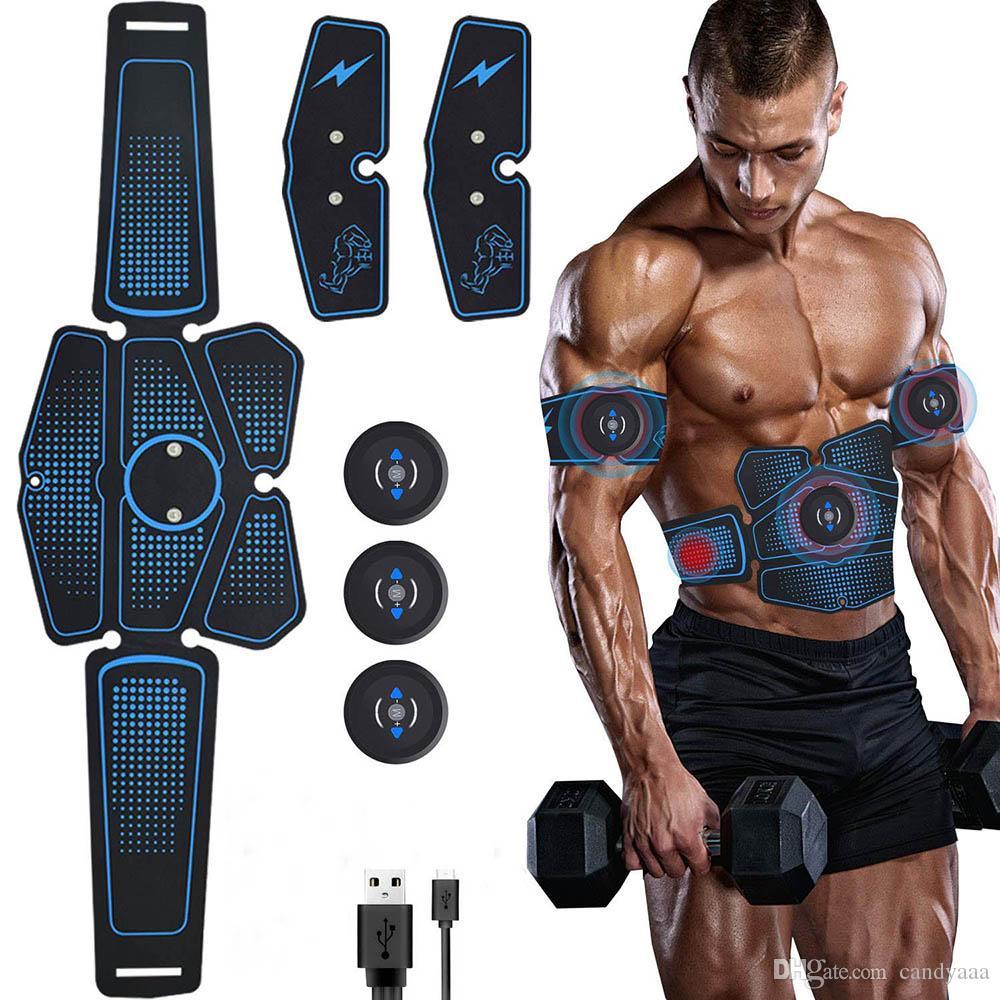 Изображение товара: Abdominal Muscle Stimulator Trainer EMS Fitness Equipment Training Gear Muscles Electrostimulator Toner Exercise Gym in box