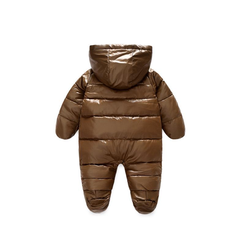 Изображение товара: Зимняя водонепроницаемая Детская куртка IYEAL, пуховое уличное пальто, одежда для младенцев, Детский комбинезон для мальчиков и девочек 1-3 лет