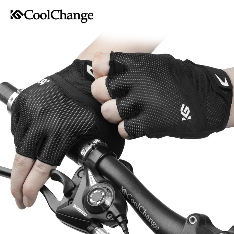 Изображение товара: CoolChange летние мужские женские мужские велосипедные перчатки с открытыми пальцами эластичные дышащие бриджи для дороги и горного спорта