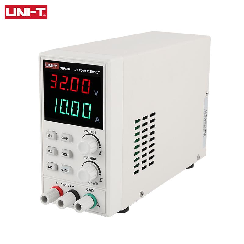 Изображение товара: UNI-T UTP1310 источник питания постоянного тока 320 Вт тестер 4-разрядный дисплей напряжения тока 32 в 10 А Регулируемые регуляторы для лабораторного ремонта