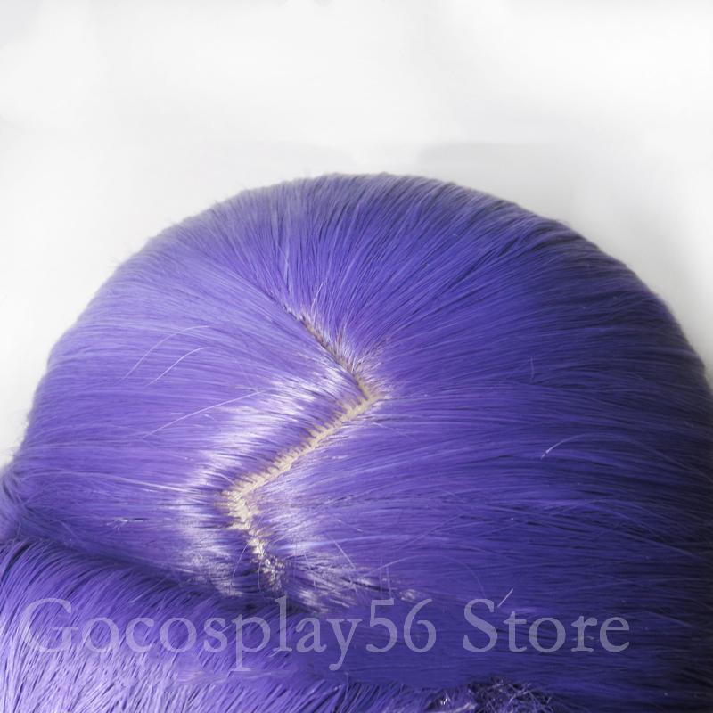 Изображение товара: Уксус Doppio парик косплей волосы розовый фиолетовый плетеный синтетический парик Хэллоуин ролевые игры Doppio Косплей