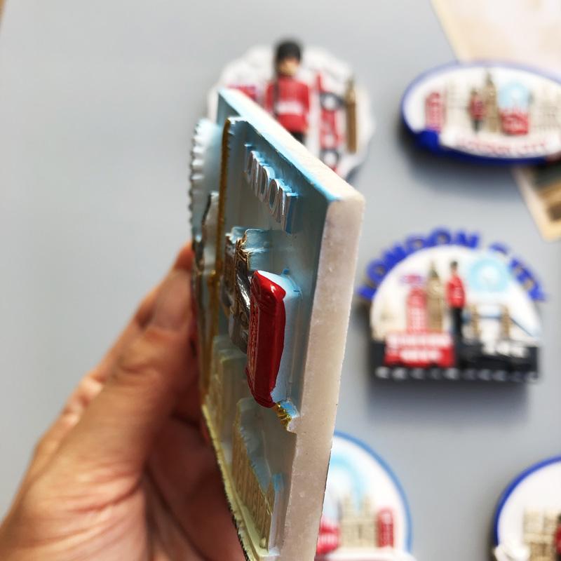 Изображение товара: Магнитная наклейка на холодильник магниты страны на холодильник UK, магнитный сувенир для путешествий, подарок на день рождения