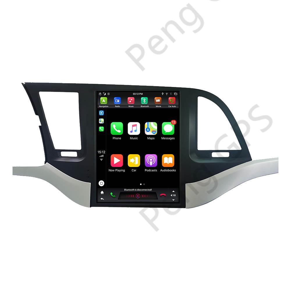 Изображение товара: Автомобильная стерео-система для Hyundai Elantra 2016-2018, GPS-навигация, Android 9,0, автомобильное DVD-радио, Carplay, Bluetooth, сенсорный экран, PX6 Mirror Link
