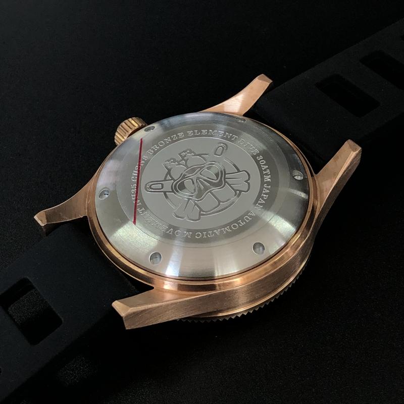 Изображение товара: Steeldive Diver часы Акула 300 м Дайвинг автоматические часы сапфировое стекло C3 светящиеся Германия CuSn8 оловянные бронзовые механические часы