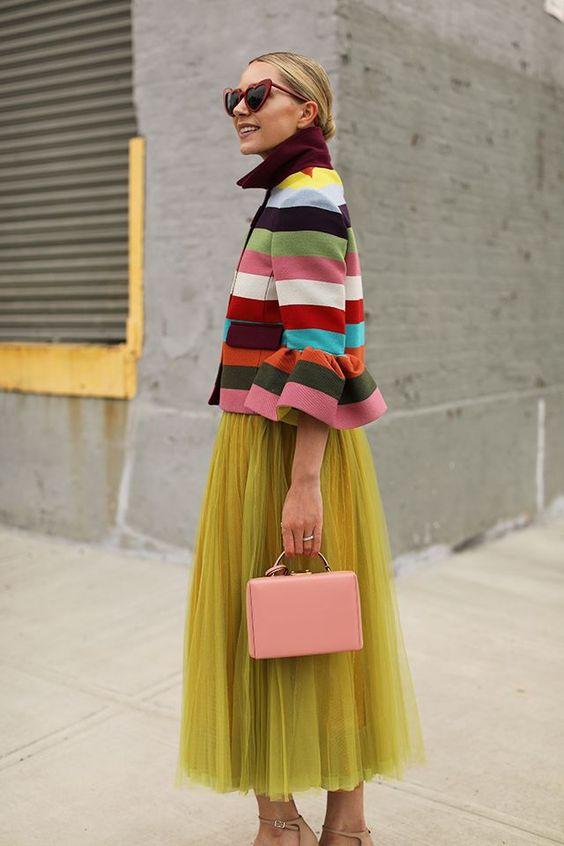 Изображение товара: Плиссированная юбка-трапеция, уличная одежда, длинная фатиновая юбка на заказ, Женская Формальная юбка для вечеринок, модная юбка, 2020