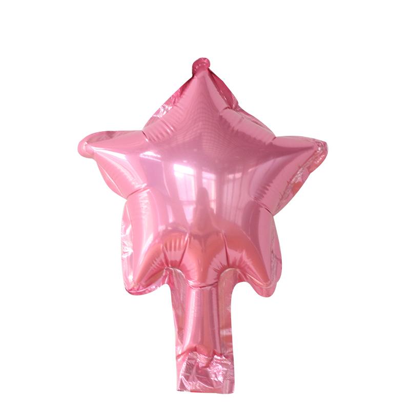 Изображение товара: 500 шт. 5-дюймовый Маленький милый фольгированный шар в форме звезды, свадебное украшение, день рождения, детский праздник