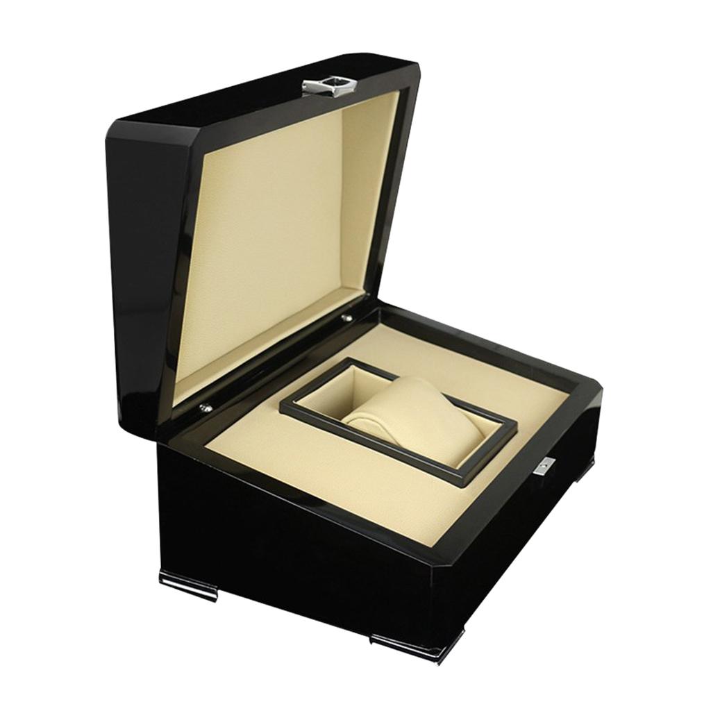 Изображение товара: Унисекс часы коробка для путешествий защитный чехол для хранения ювелирных изделий черный