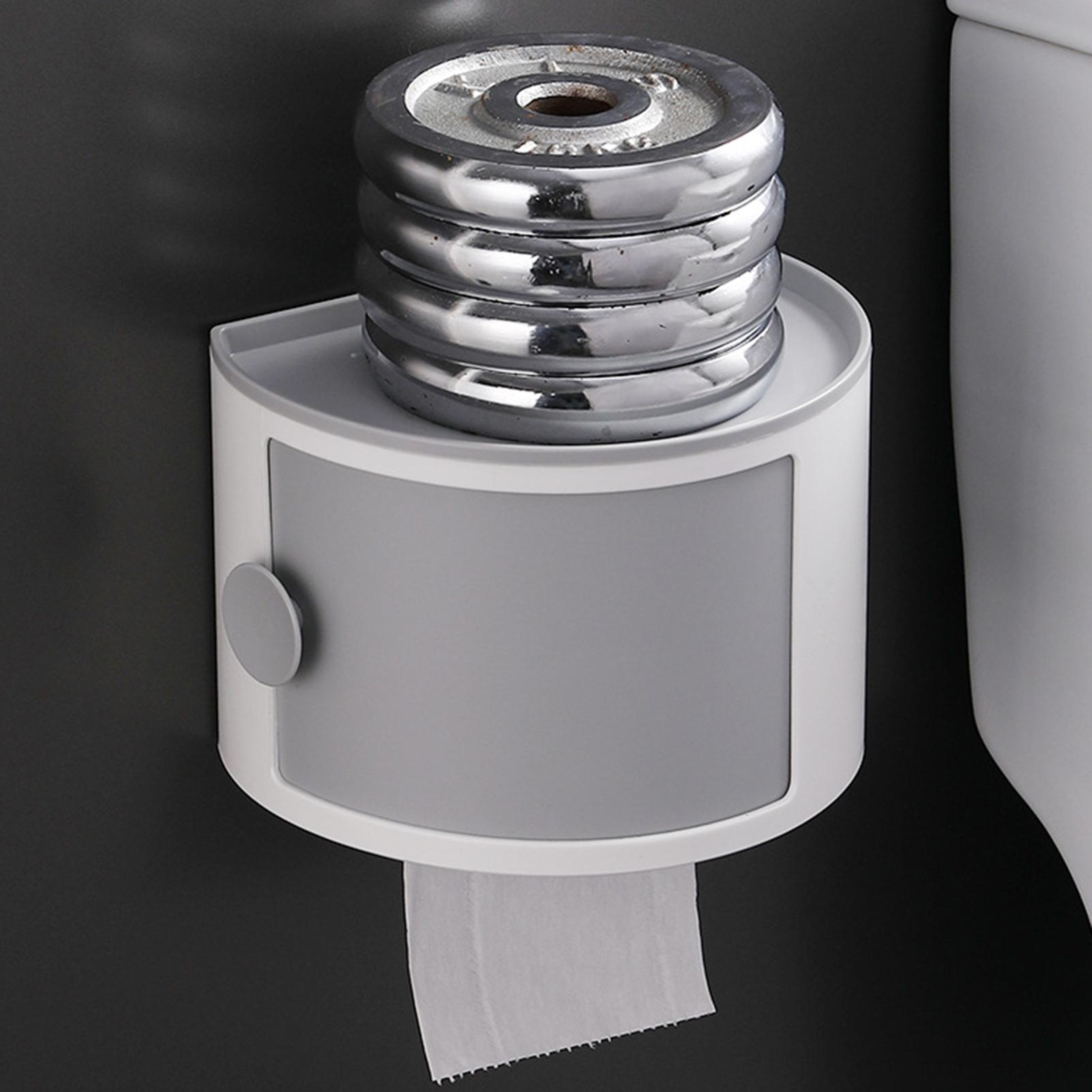 Изображение товара: Настенный держатель для туалетной бумаги, водонепроницаемый, без отверстий для отверстий